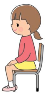 食事の姿勢